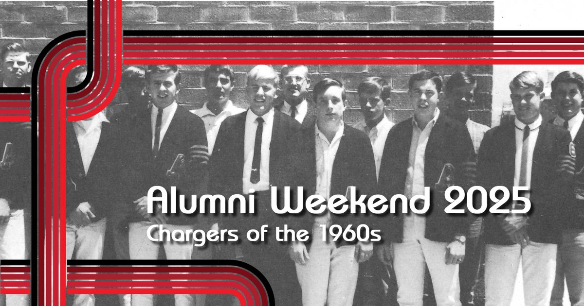 🪐 Alumni Weekend is going to be far out! And Chargers of the 1960s, we want to lay eyes on you! 👀 You're all invited to a party at the head of school's pad Saturday night!🕺 Register now at events.veracross.com/albuquerqueaca…. 

#AcademyAlumniWeekend #AcademyTurns70 #AcademyInMotion