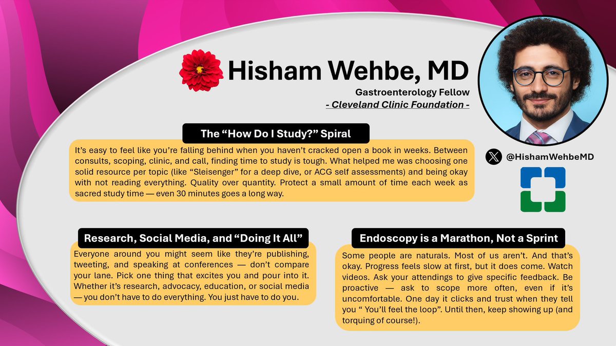 Hisham Wehbe (@hishamwehbemd) on Twitter photo 1st year fellows, this awesome 🧵,by the one and only <a href="/clivejmiranda/">Clive Miranda, DO, MSc</a>, is for you!
You got this💪🏼<a href="/AsthaSainiDO/">Astha Saini-Goeman</a> <a href="/AhmedNadeemMD/">Ahmed Nadeem</a> <a href="/MazenAlmasry4/">Mazen Almasry, MD</a> <a href="/FnuVikash/">Vikash, MD</a> <a href="/CCF_GIFellows/">CCF GI Fellowship</a> <a href="/JPAchkarMD/">Jean-Paul Achkar</a> 1st year fellows, this awesome 🧵,by the one and only <a href="/clivejmiranda/">Clive Miranda, DO, MSc</a>, is for you!
You got this💪🏼<a href="/AsthaSainiDO/">Astha Saini-Goeman</a> <a href="/AhmedNadeemMD/">Ahmed Nadeem</a> <a href="/MazenAlmasry4/">Mazen Almasry, MD</a> <a href="/FnuVikash/">Vikash, MD</a> <a href="/CCF_GIFellows/">CCF GI Fellowship</a> <a href="/JPAchkarMD/">Jean-Paul Achkar</a>
