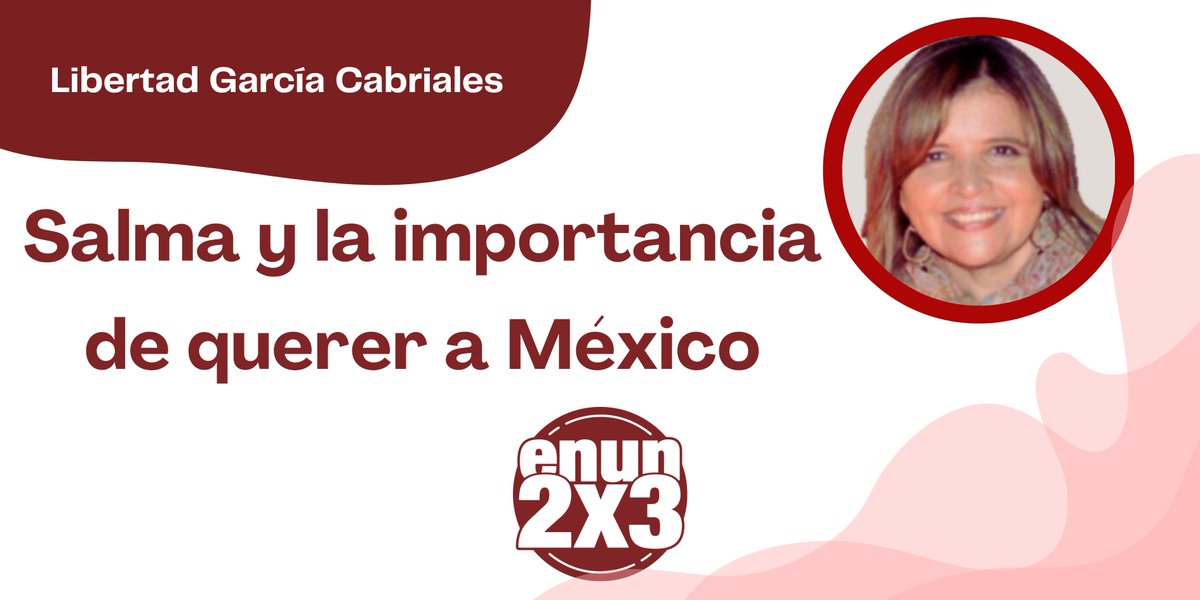 Salma y la importancia de querer a México

🌼🌼 Escribe en su Jardín, <a href="/libertadgarcia/">Libertad</a> ⤵️

#TodasLasVoces

enun2x3.info/2025/07/salma-…