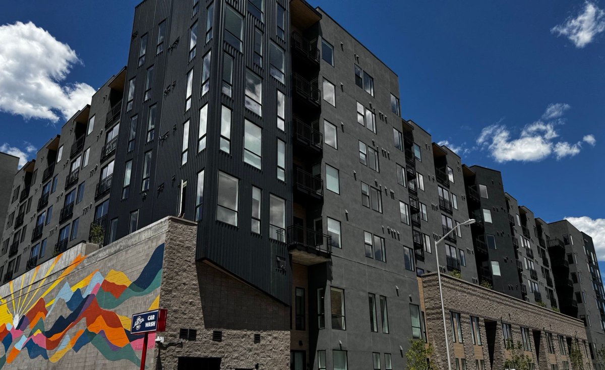 logicav's tweet image. The Hunter Project is nearly complete!
A 293,000 sq. ft. multi-family build in Colorado Springs’ booming New South End — 214 units, 5 stories, 2 levels of parking.

Proud to be part of this urban transformation.

#HunterProject #ColoradoSprings #UrbanLiving #AVIntegration