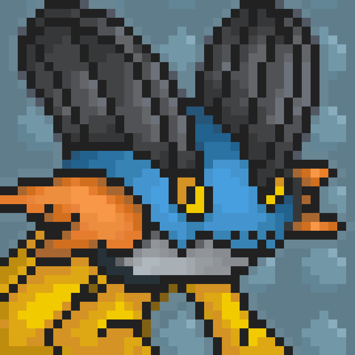 2Doragon_Fly's tweet image. Attacks and Revenges I have yet to answer for (2/2)
Grovyle (Revenge)
Nyoomster (Revenge)