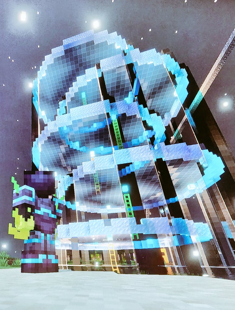 AoTAKA0202's tweet image. マイクラのワールドが突然破損しました  まさか突然そんなことになると思ってなかったのでバックアップもなく… さらばペルレイノ(建設途中)😭