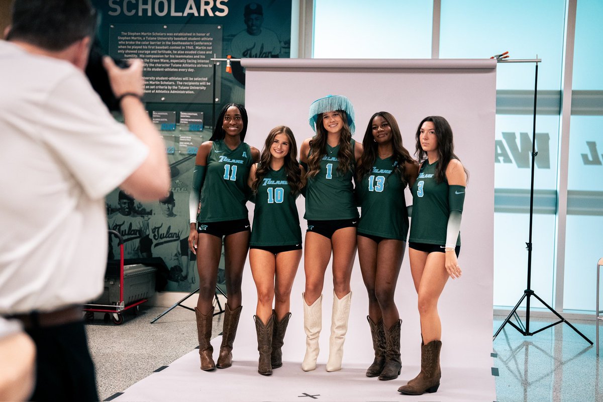 Tulane Volleyball tweet media