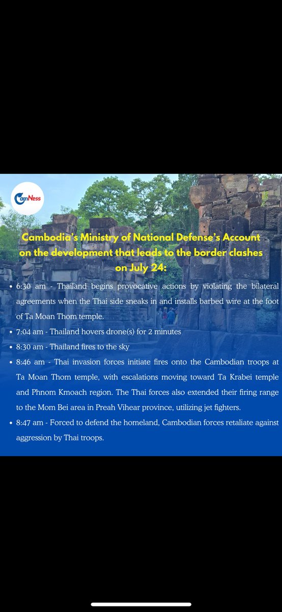 Nang445's tweet photo. #ថៃជាអ្នកផ្តើមសង្គ្រាម
#ThailandStartedTheWar
#ไทยเป็นผู้เริ่มสงคราม
#JusticeForCambodia
#cambodianeedpeace https://t.co/Zw3jGPWA1e