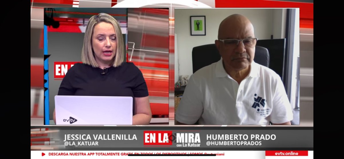 Observatorio Venezolano de Prisiones (@oveprisiones) on Twitter photo Mira parte de la entrevista a <a href="/HUMBERTOPRADOS/">Humberto Prado S</a>, director de <a href="/oveprisiones/">Observatorio Venezolano de Prisiones</a>, en el programa #EnLaMira de <a href="/EVTVMiami/">EVTV</a> 👉 youtu.be/7mYtEwhhli4?si… Mira parte de la entrevista a <a href="/HUMBERTOPRADOS/">Humberto Prado S</a>, director de <a href="/oveprisiones/">Observatorio Venezolano de Prisiones</a>, en el programa #EnLaMira de <a href="/EVTVMiami/">EVTV</a> 👉 youtu.be/7mYtEwhhli4?si…