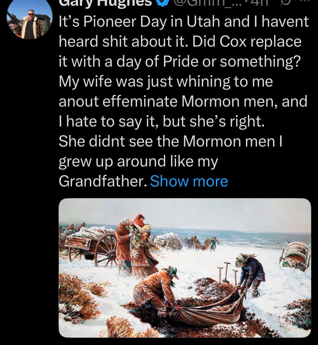 TooManyLogans's tweet image. Just as bad as angry ExMos, imo.