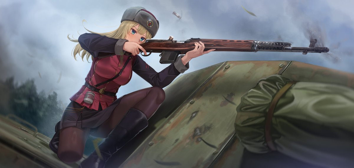 Thank you for this great drawing of everyone's favorite soviet VTuber Warchili. <a href="/enpera110/">enpera</a>