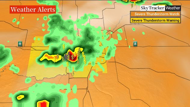 Nickel to ping pong ball sized hail as part of the severe thunderstorm warning in  #yeg #abstorm