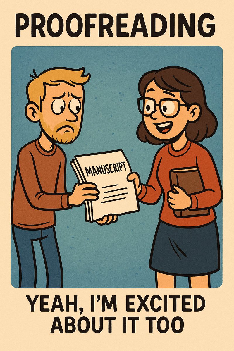mac_kill_i_can's tweet image. Proofreading
Yeah, I'm excited about it too.
#5amwritersclub #WritersLife #AmWriting #AmEditing #proofreading #WritingCommunity