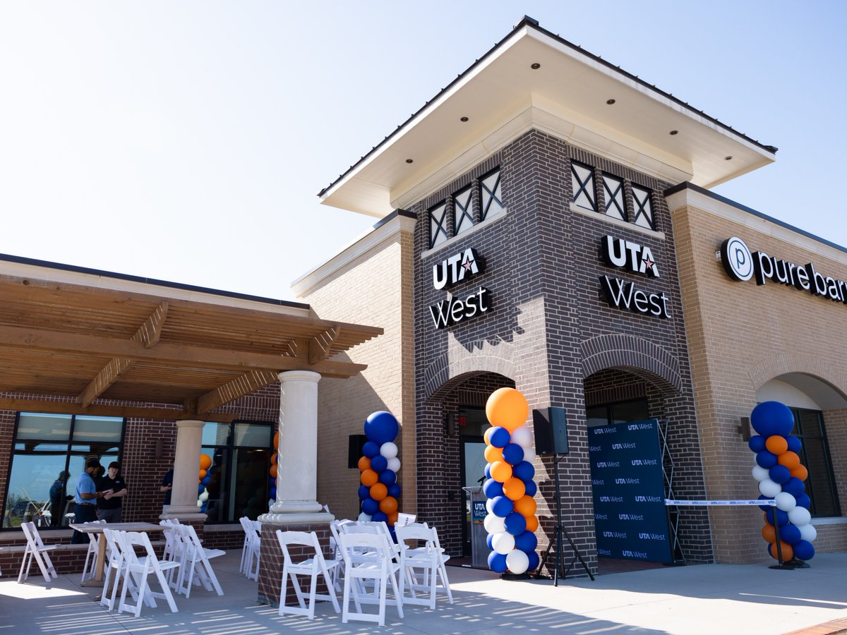 UTArlington's tweet image. UTA West has officially launched its new Willow Park storefront in Parker County, serving as a community hub for admissions, advising, financial aid, and construction updates as the main campus takes shape.🐎
To read more, visit bit.ly/46sxX5c.