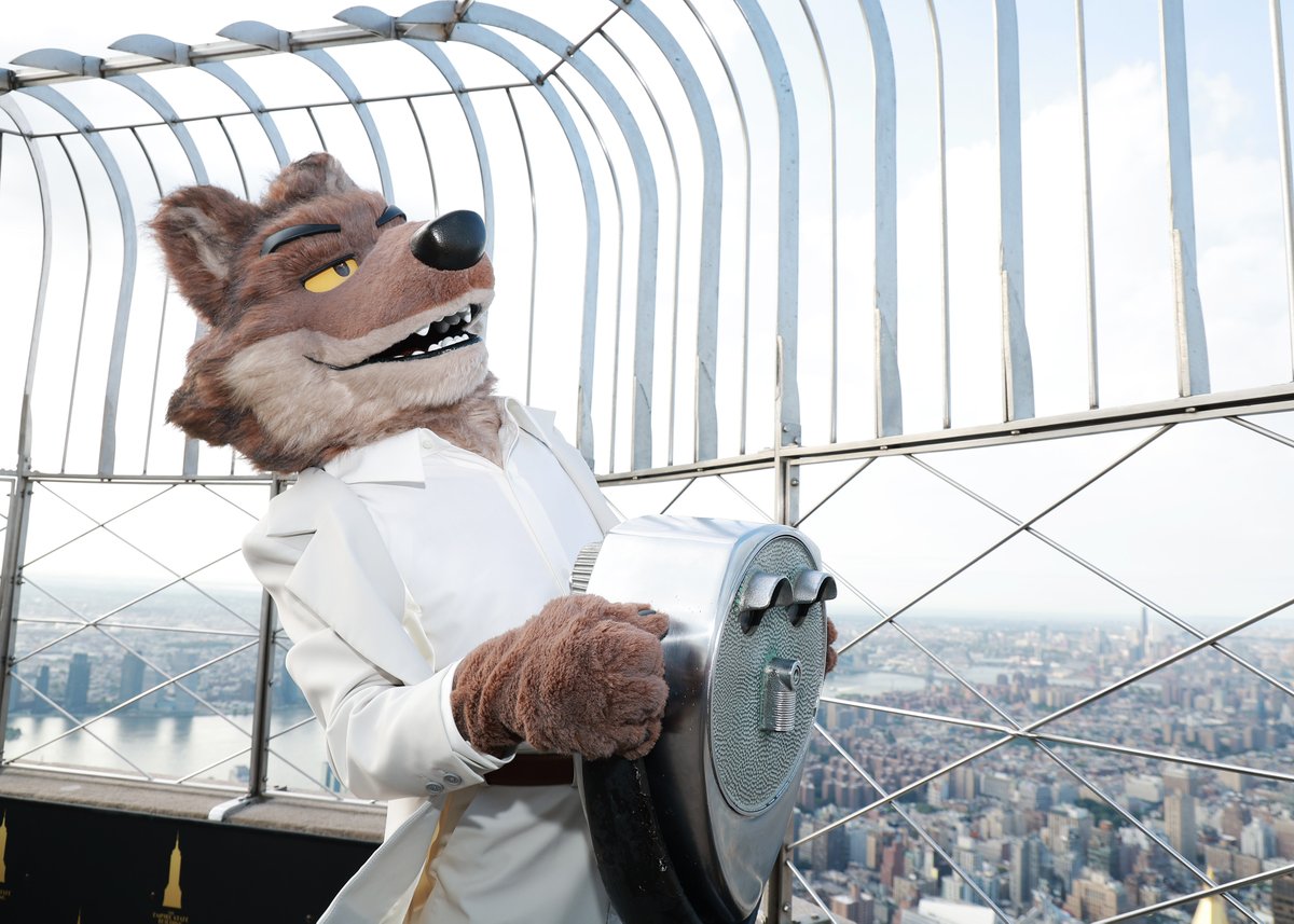 There’s no better place for Mr. Wolf to map out a getaway than the top of @empirestatebldg.
See #TheBadGuys2 in theaters August 1!