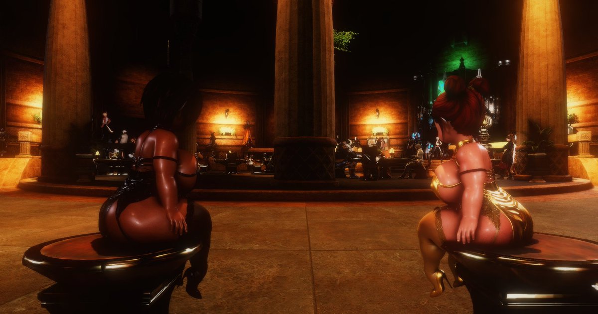 Wol_Listener's tweet photo. since i could apply appearance to minions and companions i decided to have someone i miss playing with accompany me https://t.co/rZJuHGCNIS