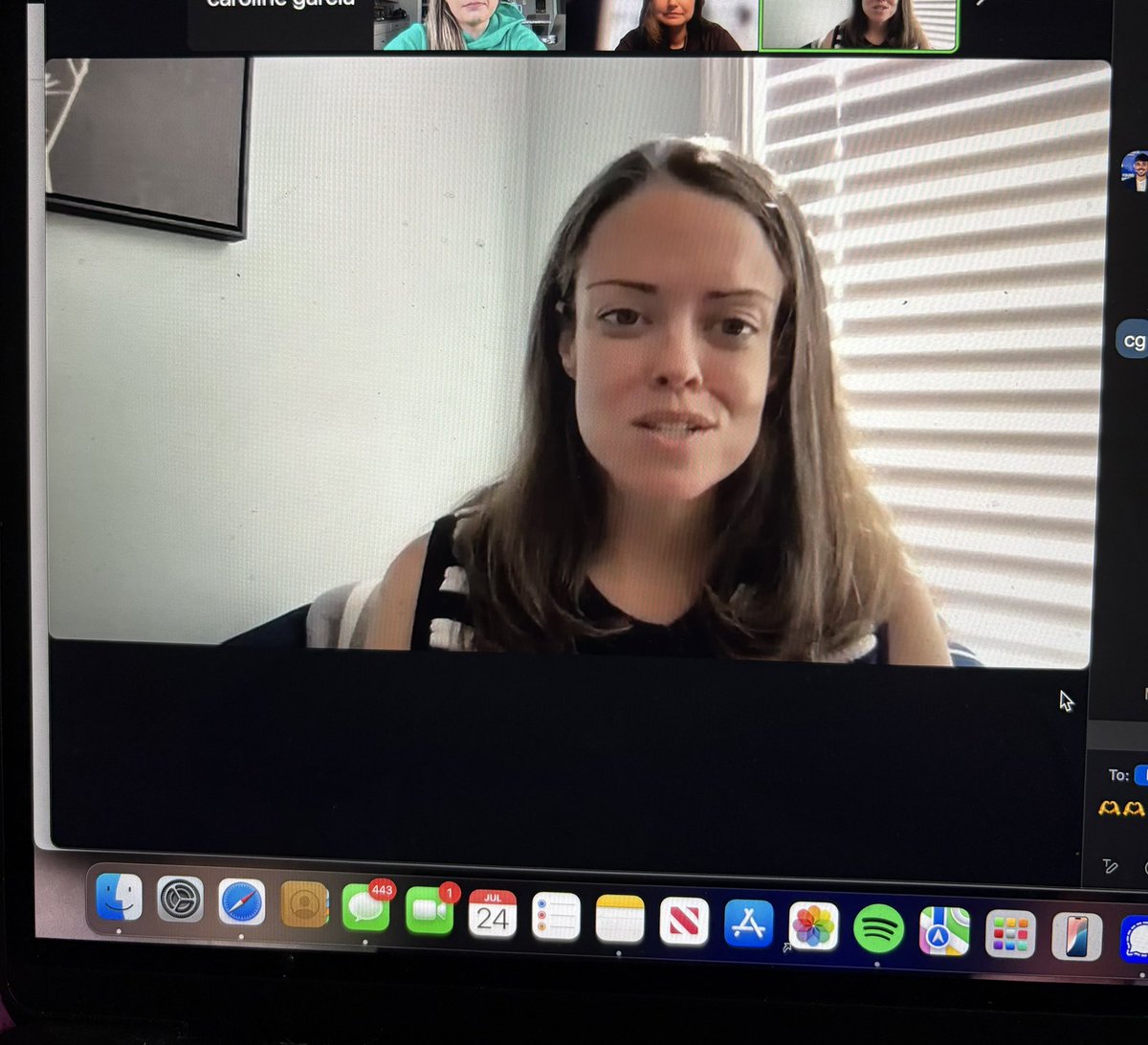 caro1inegarcia's tweet photo. Attending @pohlforcongress Virtual Meet-and-Greet! Whew, she’s the real deal. She’s a leader Virginia needs, she’s experienced, and not afraid to say the right thing even if it’s not popular. https://t.co/KRiF1f77vo