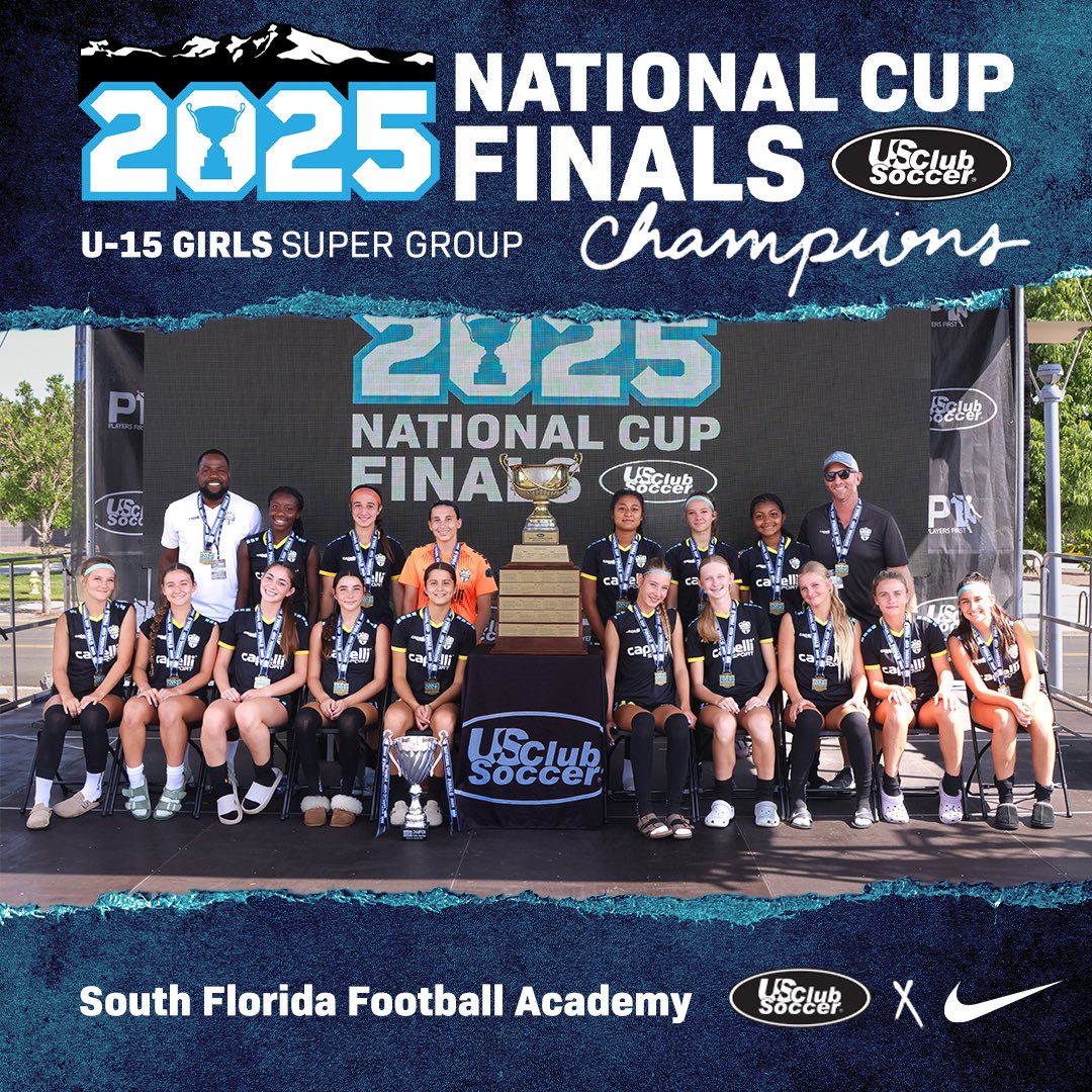 USClubSoccer's tweet photo. And then our U-15 and U-16 champions 🤩⬇️ https://t.co/PdZmSiGYlR