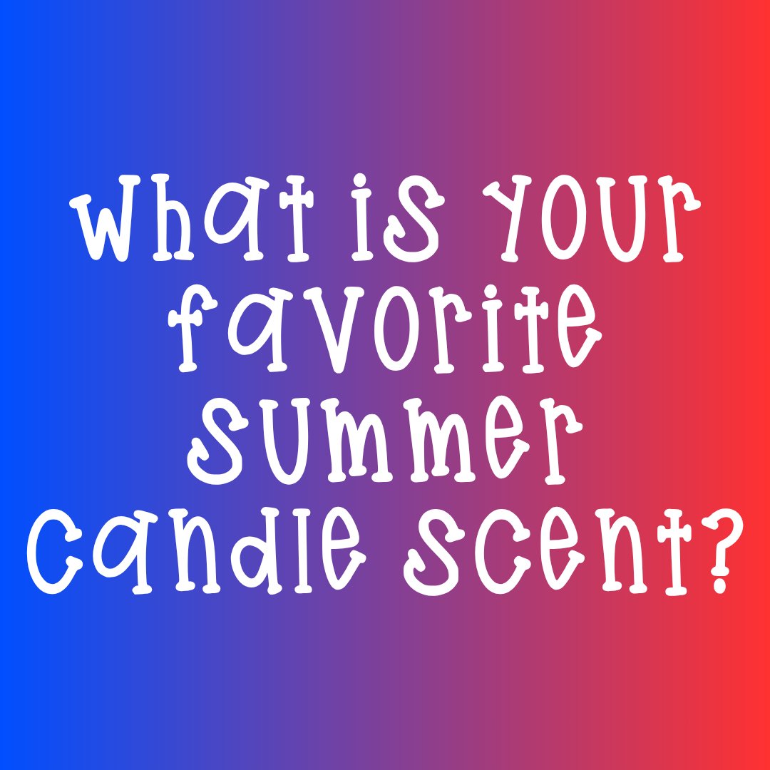 TheDiscountDr's tweet photo. What is your favorite summer candle scent? ☀️ https://t.co/QHASoTiTZh
