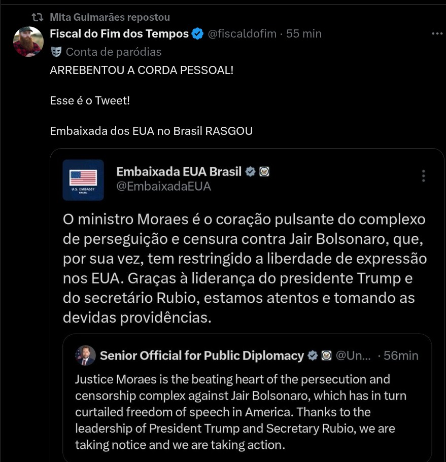 N_Carvalheira's tweet photo. Realmente,  esse é o tuíte 👇 https://t.co/QnWyCO27OA