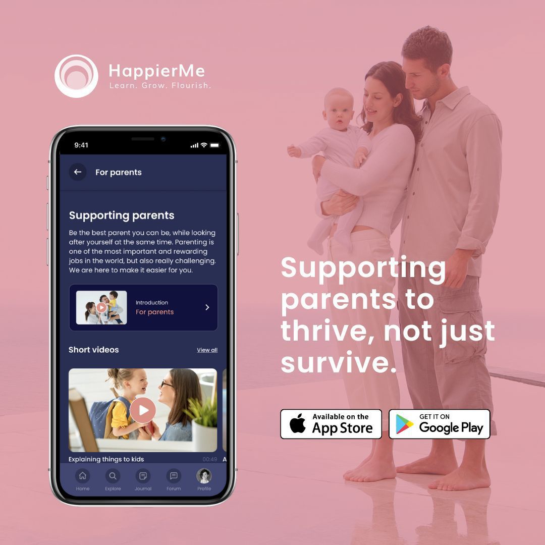 HappierMe (@happiermeapp) on Twitter photo Because parenting doesn't come with a manual โ but now, it comes with support. ๐
Introducing the *Parent's Hub* on HappierMe, focused entirely on your well-being. ๐ฟ #ParentWellbeing #HappierMe #SupportForParents #MentalHealthMatters Because parenting doesn't come with a manual โ but now, it comes with support. ๐
Introducing the *Parent's Hub* on HappierMe, focused entirely on your well-being. ๐ฟ #ParentWellbeing #HappierMe #SupportForParents #MentalHealthMatters