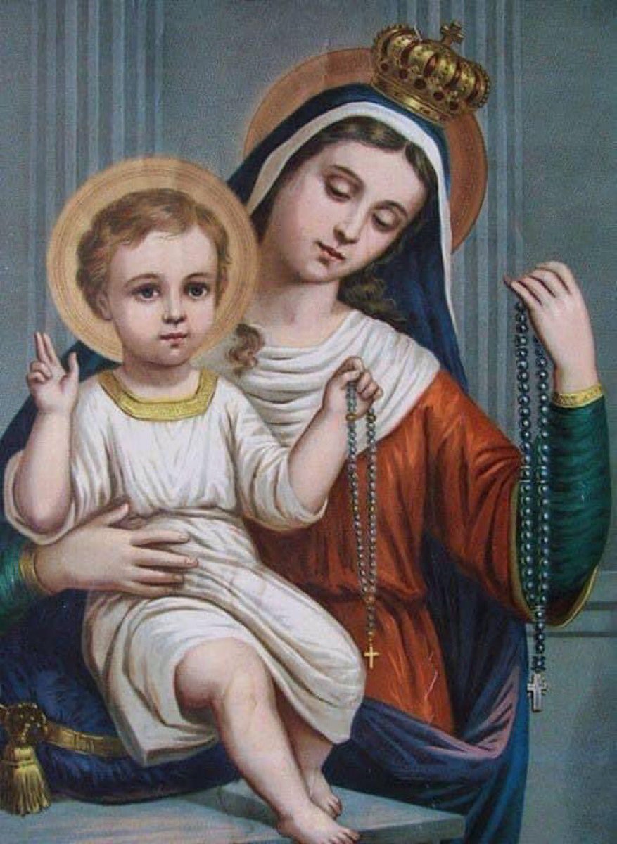 MichaeliArchang's tweet image. Jesus, Mary, I love thee, save souls!
Sweet Heart of Mary, be my Salvation!
Remember to pray your daily Rosary!