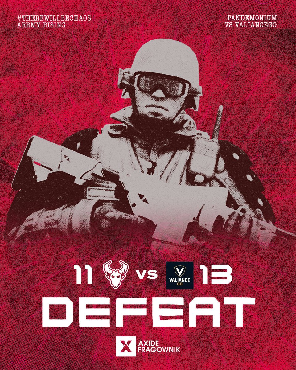 No niestety :(

LOSE na <a href="/VALIANCEGGPL/">VALIANCEGG</a> 

Close meczyk, będzie ciężko o playoffy ale postaramy się!

<a href="/Voxu_cs/">Vox</a> <a href="/grzechuuu_/">Krux</a> <a href="/rabidcs/">rabid</a> <a href="/Fajson279801/">Fajson</a> <a href="/karwixcs/">karwix</a> <a href="/SNowRC_/">SNowRC</a> <a href="/Lienisko/">lienisko</a> 

<a href="/Axidepl/">Axide.pl</a> 
#ThereWillBeCHAOS