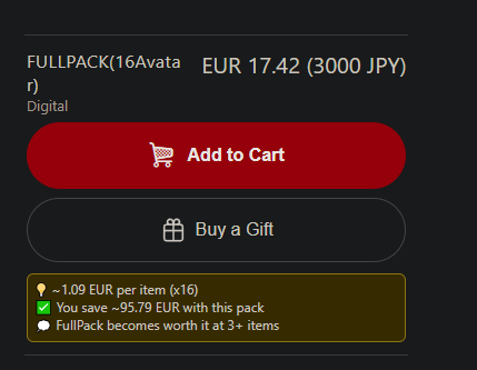 CompanionGround's tweet photo. Looking for a Booth plugin?
💸 Converts JPY to your currency
🎯 Highlights avatars you're shopping for
🛒 Shows your cart total in local currency
https://t.co/3MDP1xz77M
Give it a try if you’re tired of mental math 🙃
#VRChat #Booth #DevStuff #VTuber https://t.co/8RDIfyNBvm
