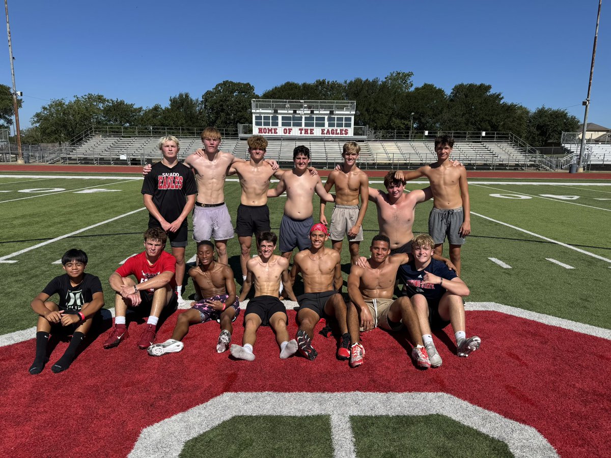 These guys missed ZERO workouts all summer. 

So proud of these guys, and our 200+ boys that showed up in strong numbers all summer for Champions Camp. 

We’re ready!!!

#RELENTLESS
#SEDNA