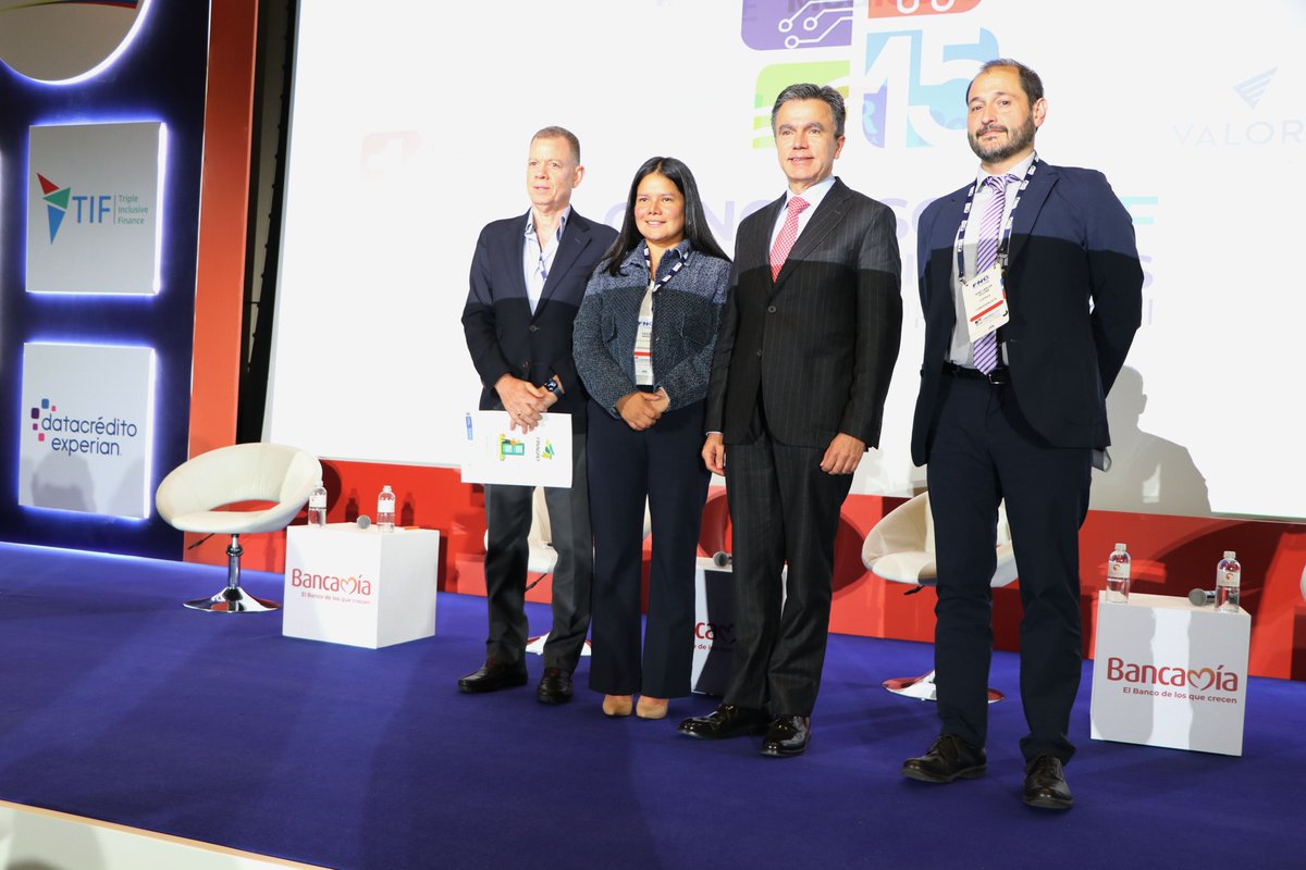 🚀 ¡Innovar las finanzas cuidando el planeta!

<a href="/PaolaAriasGomez/">Paola Arias</a>, directora de <a href="/BOportunidades/">Banca de las Oportunidades</a>, moderó un panel inspirador sobre #innovaciónclimática y herramientas financieras #sostenibles en el #15CongresoAMF, en compañía de <a href="/Bancoldex/">Bancóldex</a>, <a href="/Finagro/">FINAGRO</a> y <a href="/COFIDES/">COFIDES</a>.

<a href="/Asomicrofinanza/">ASOMICROFINANZAS</a>