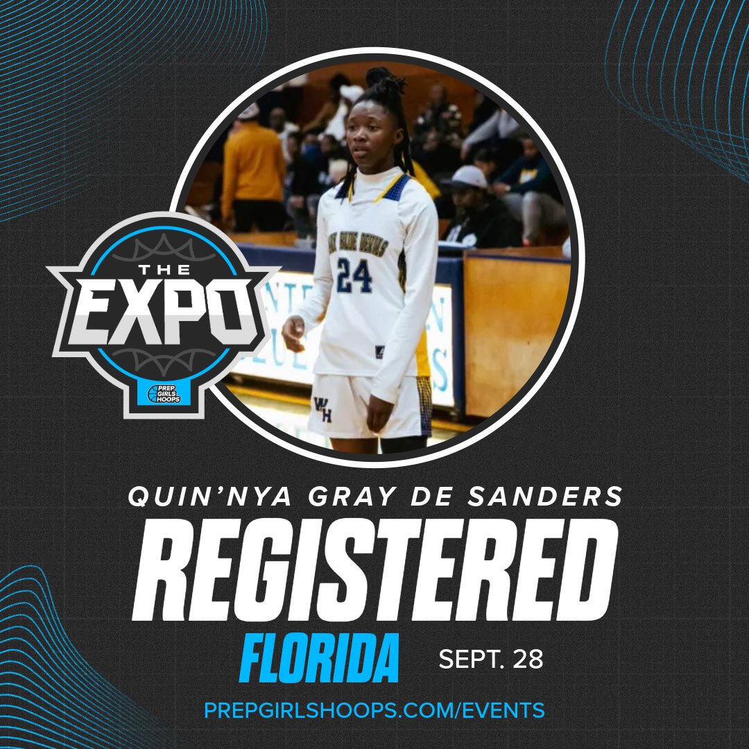 PGHFlorida's tweet image. Check out these 𝙏𝙊𝙋 registrants‼️👀
The Florida Expo is filling up! Claim your spot now and join these skilled competitors for the event on September 28th in Longwood, FL
@AmeeraKone12 @jadynwatts1
Register here: events.prepgirlshoops.com/e/1646/registe…