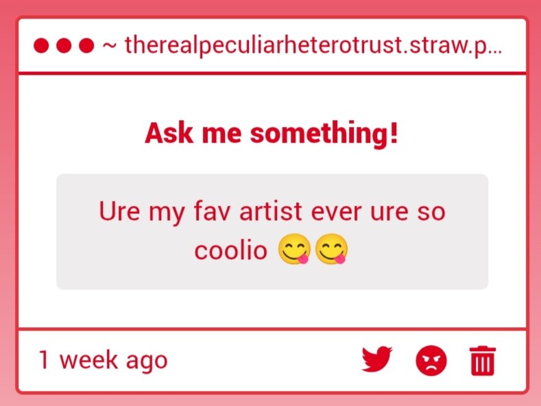 seriivamp's tweet image. God I REALLY need to start checking my strawpage...😭
TYSM!!!!!! ❤ These words are genuinely warming up my heart