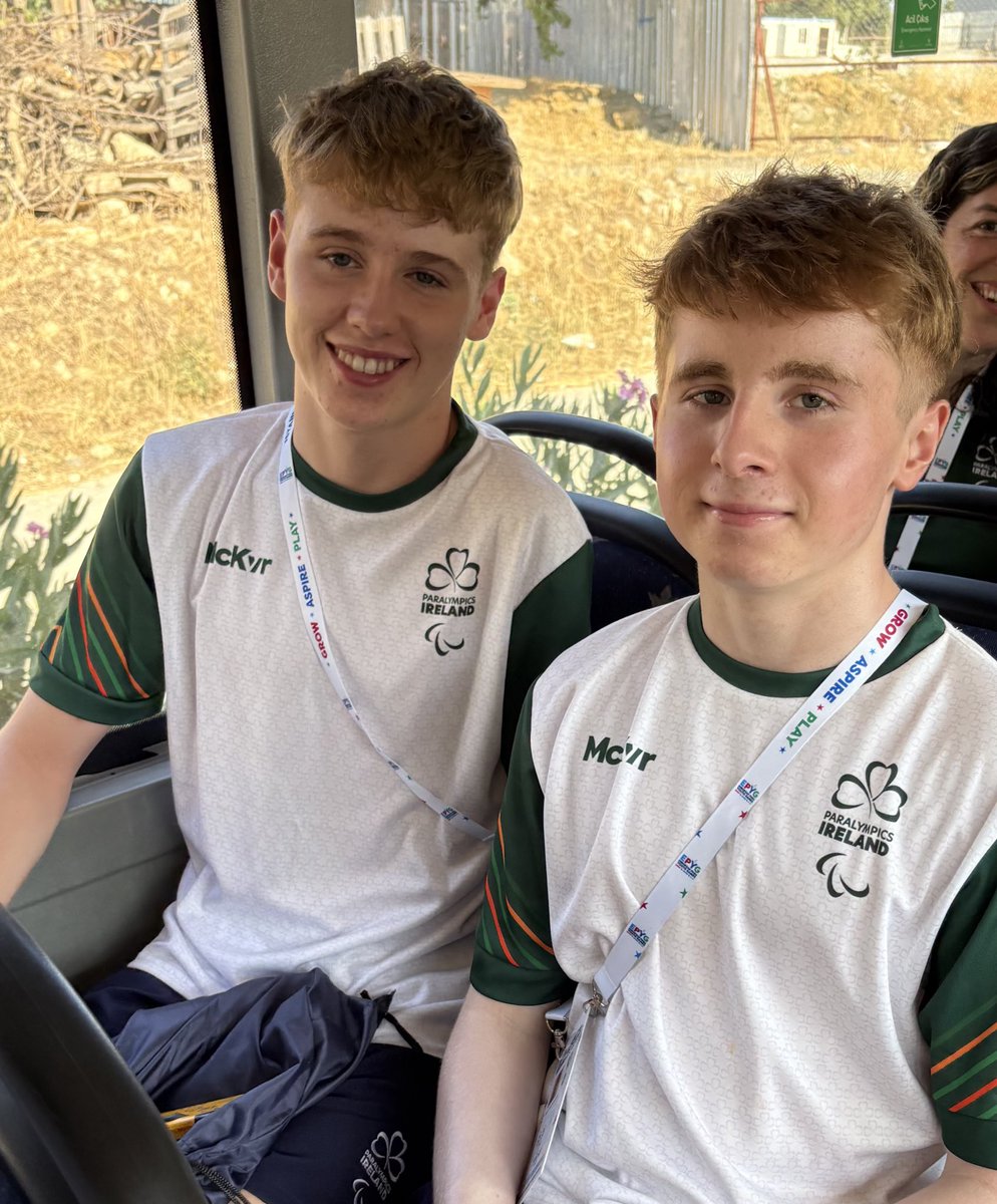 ParalympicsIRE's tweet image. En route to the opening ceremony! ๐
#TeamIreland