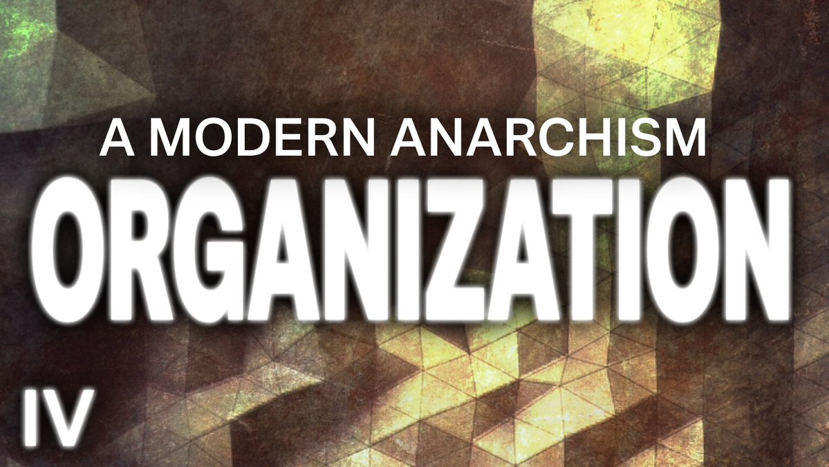 AnarkYouTube's tweet image. I am very excited to announce that A Modern Anarchism Part 4: "Organization" has been released! In this video I lay out a complete theory of horizontal organization, applying tools from the previous parts + Stafford Beer's Viable Systems Theory. I hope you enjoy!
(Link below)