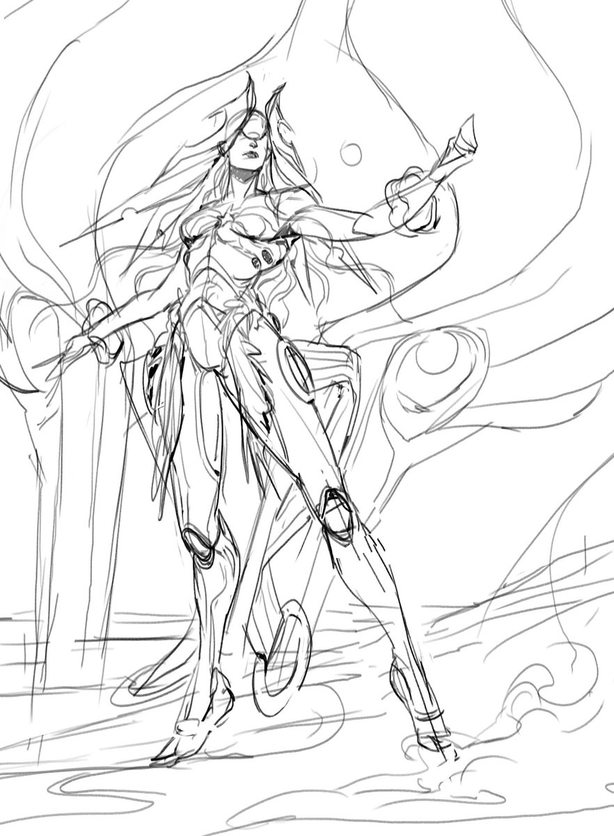 novic_0's tweet image. Sketching