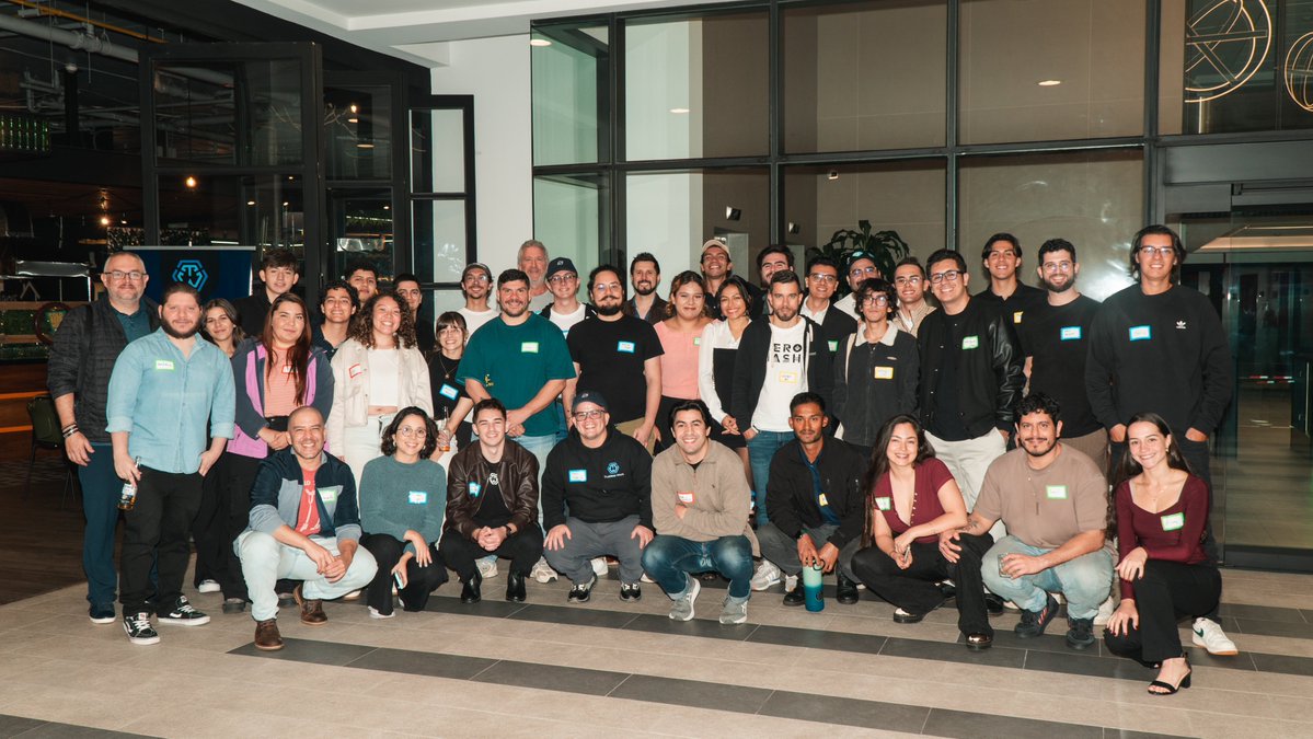 TrustlessWork's tweet image. Yesterday we celebrated our 1st anniversary by launching Blockchain After Office ! 🥳🥳
BAO, (also short for Beers After office) will be a monthly recurring event to bring together founders, devs, and builders in the Costa Rican blockchain ecosystem. We launched during…