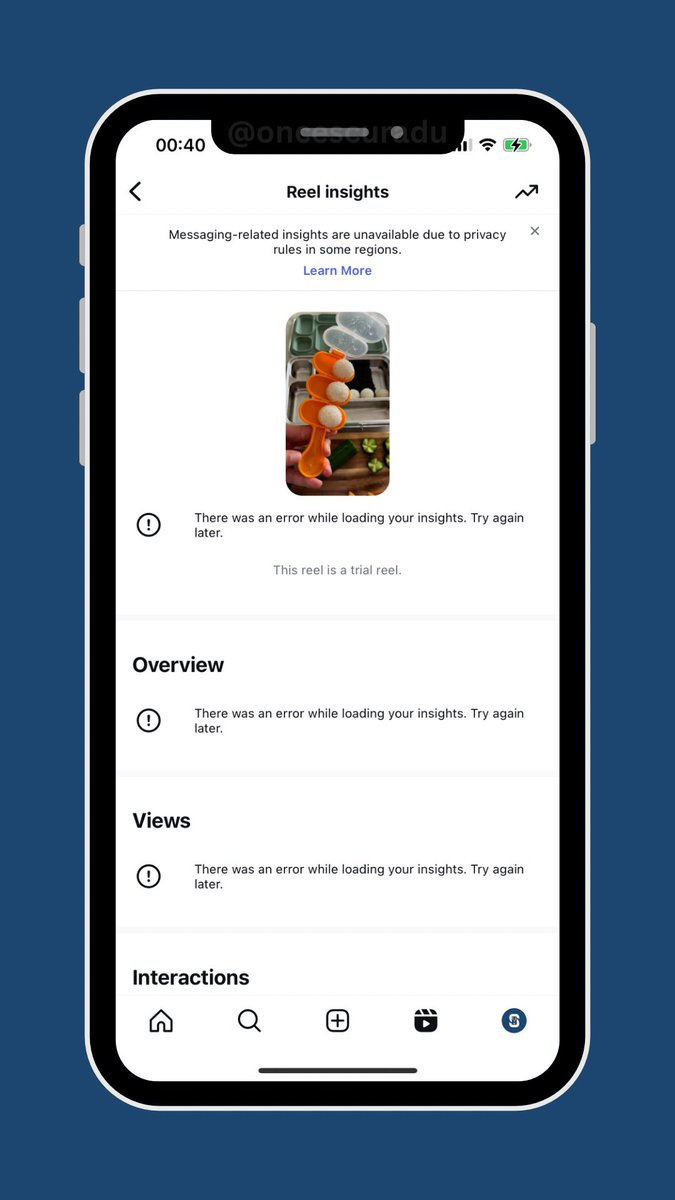 oncescuradu's tweet image. 📲Instagram now allows users to see insights for other reels posted by other creators.