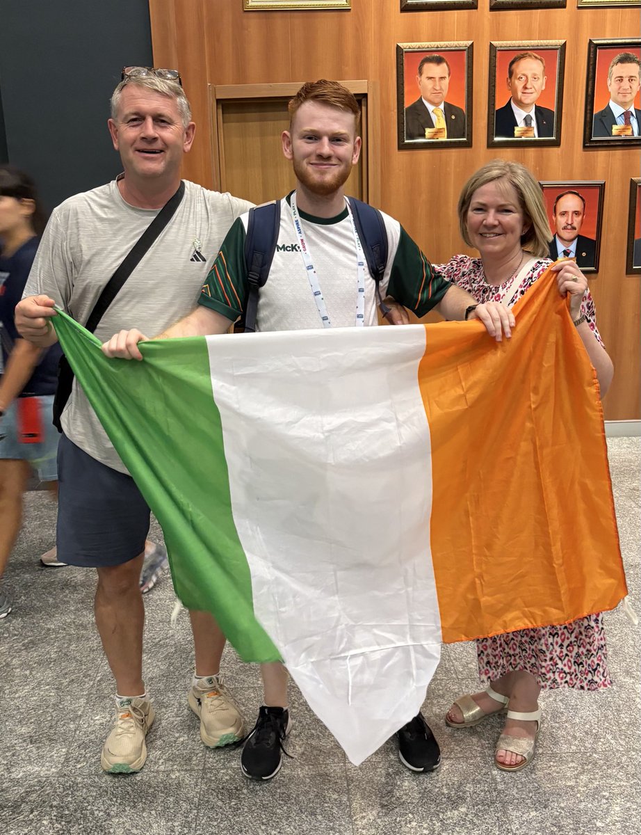ParalympicsIRE's tweet image. Family means everything!
Great to have Irish support here in Istanbul! ๐ซถ๐ป
#TeamIreland | #EPYG
