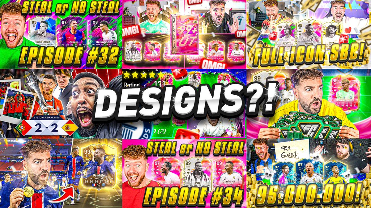 DM für Thumbnail Designs!👀🖌

#thumbnail #FC26 #EAFC26 #youtube #design