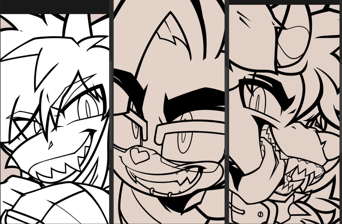 slowly working my way with c0mms,, sorry for the lack of sharing these too, so have these wips!
