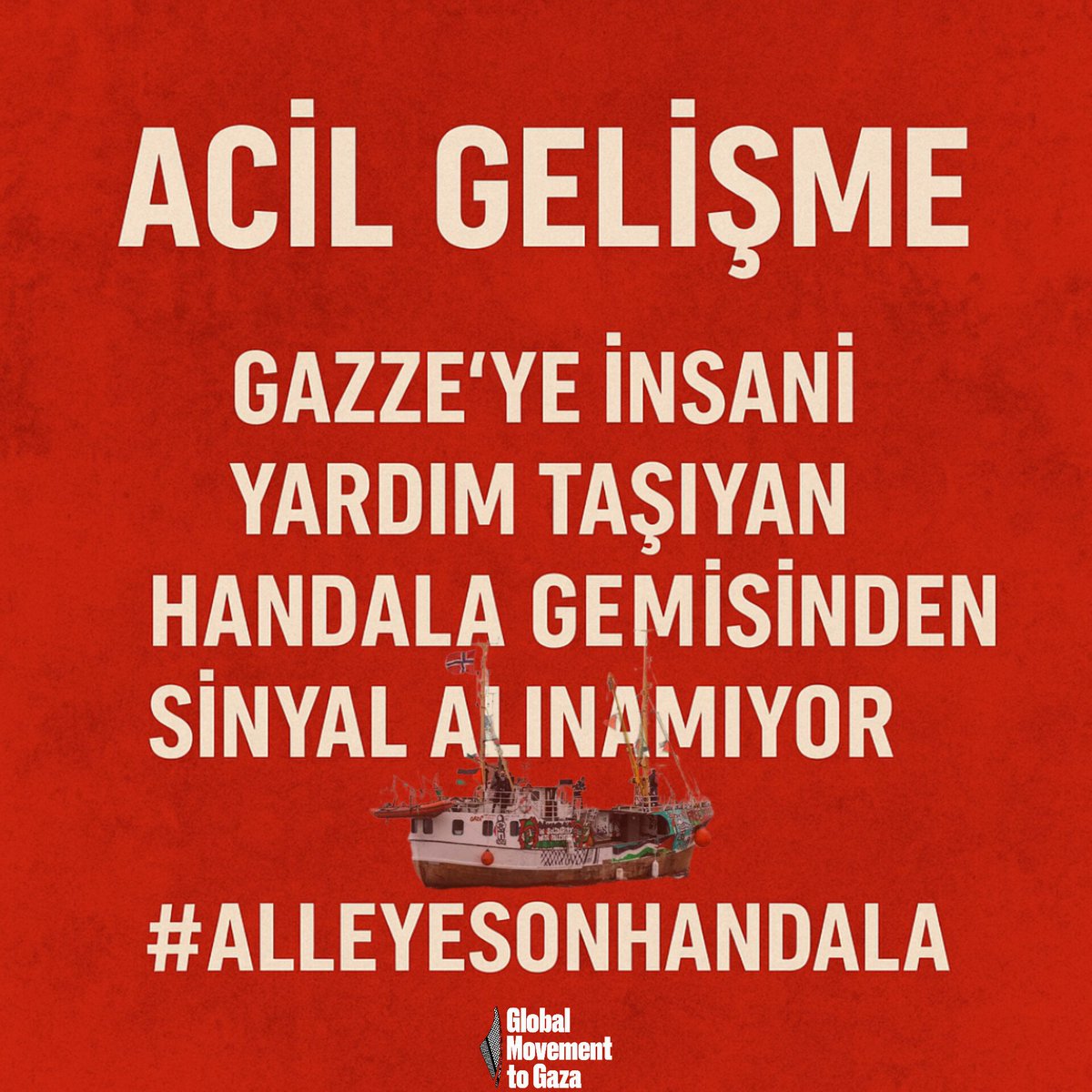 marchtogazaturk's tweet image. SİNYAL YOK❗️🚨
Gemiden alınan son mesaj;
“Tepemizde gözetleme dronları var. Çoğu cihazda iletişim kopuk. Görünürde İsrail gemisi yok, ancak katılımcılar can yeleklerini giyip, yerleşik uygulama gereği pasaportlarını alarak hazırlanıyorlar. Gemi hâlâ seyir halinde.”
Aktivistler…