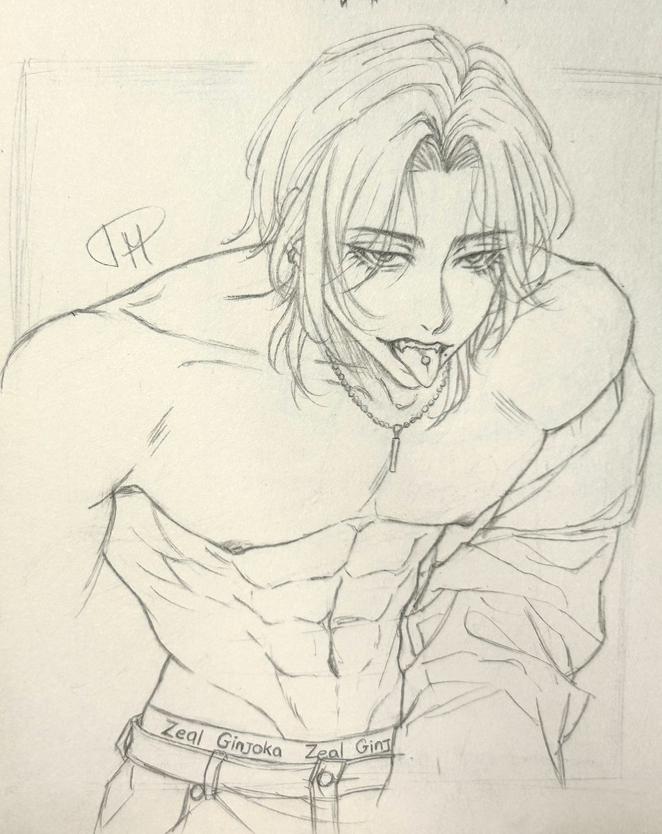 m_disy's tweet image. Sir Ginjokaโฆ???! ๐
#GinjoCanvas
Canโt sleep so I did a โquickโ sketch for an anatomy study ๐