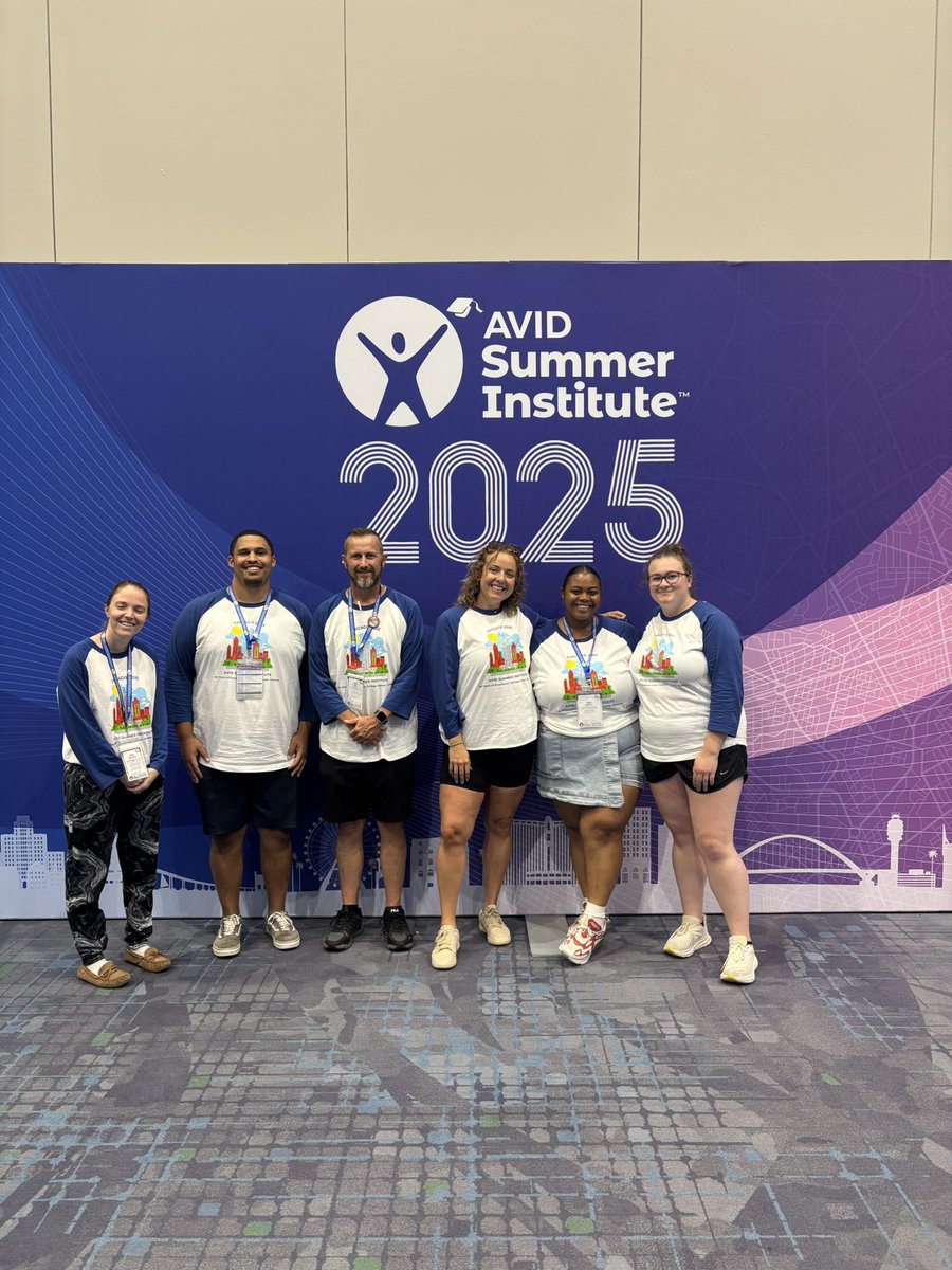 Vikings are having a great time learning at the Avid Summer Institute in Chicago!   Getting pumped for 25-26 💪