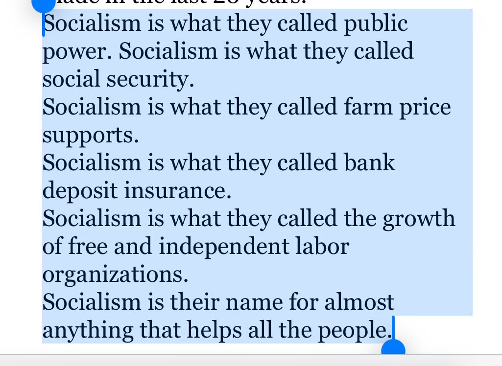 Greg (@greggrandin) on Twitter photo <a href="/Olivia_Reingold/">Olivia Reingold</a> The historical illiteracy of you Bari-bots is frightening. Here’s Truman’s definition of socialism, which also included national health care, far to the left of anything Mamdani is proposing. <a href="/Olivia_Reingold/">Olivia Reingold</a> The historical illiteracy of you Bari-bots is frightening. Here’s Truman’s definition of socialism, which also included national health care, far to the left of anything Mamdani is proposing.