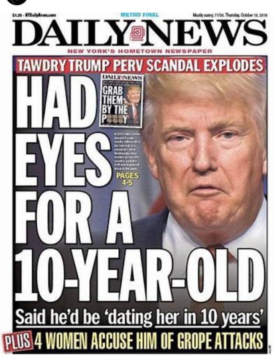 #PedoPresident
