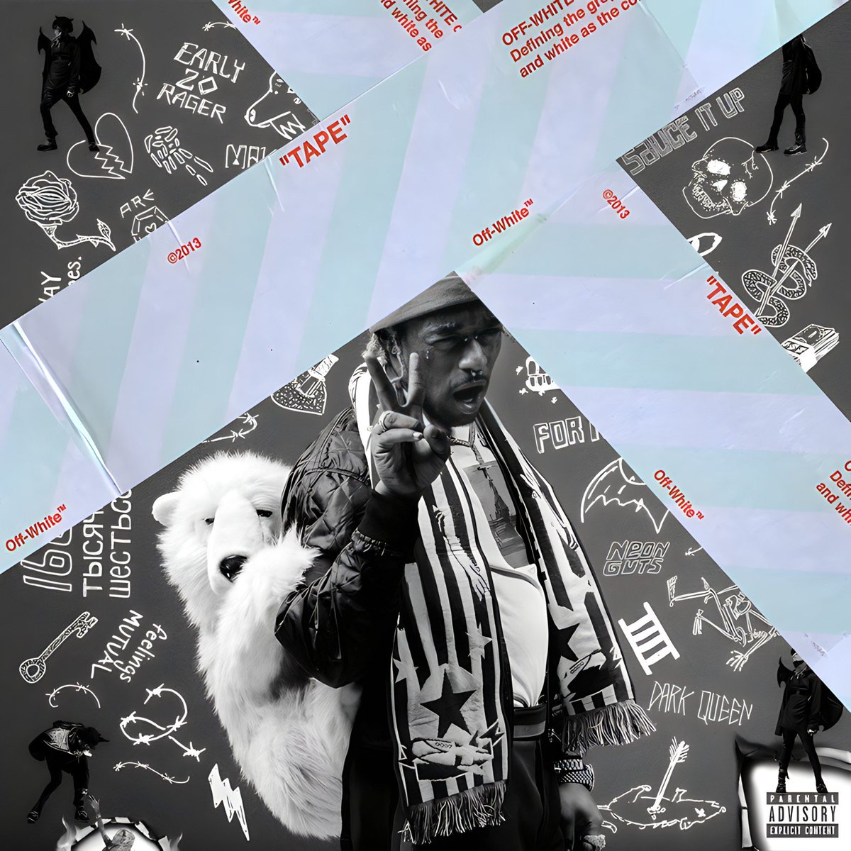 STRAPPEDUS's tweet photo. 8 years ago today, Lil Uzi Vert released his debut studio album 'Luv Is Rage 2’ 🦇 

What's your favorite song on the album? 💿 https://t.co/yORs60ddeF