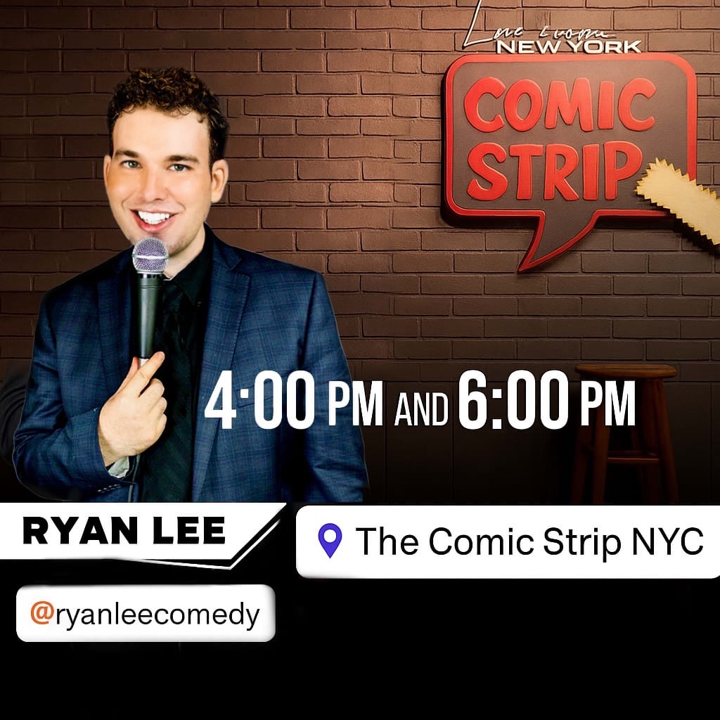 RyanLeeComedy's tweet photo. Hey gang, co-hosting these on Friday, 4PM at Comic Strip Live off 81st. Ten minutes, $10.

LGBT+ &amp; Female friendly. Feedback provided, we all punch up at the end so you will leave with new tags 'n toppers.

Cheers, looking forward to beers. DM for any deetz. :)

@thecomicstripnyc https://t.co/dp5e6SVpr2
