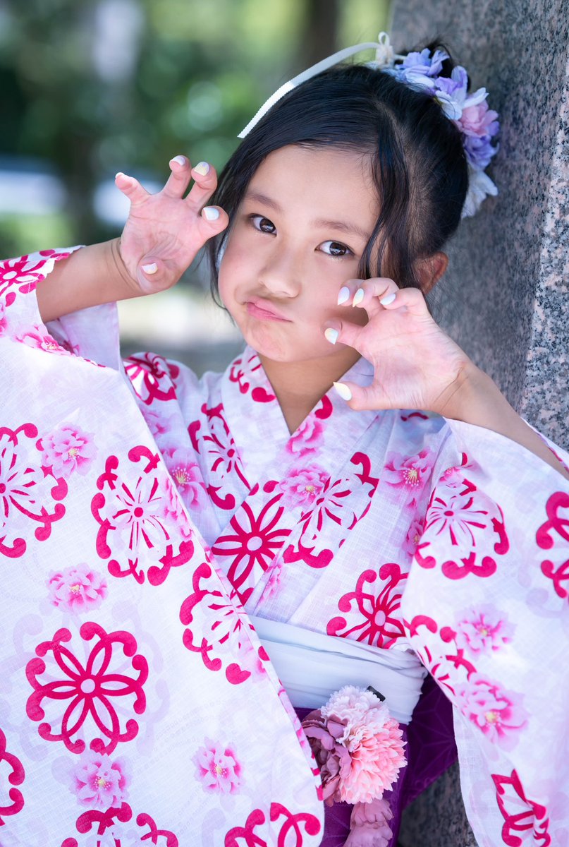 ayaya0333i's tweet image. りこぴん（JS2）浴衣りこぴん☺️ #りこぴん #BISCUIT #topmodelschool @0728rikopin