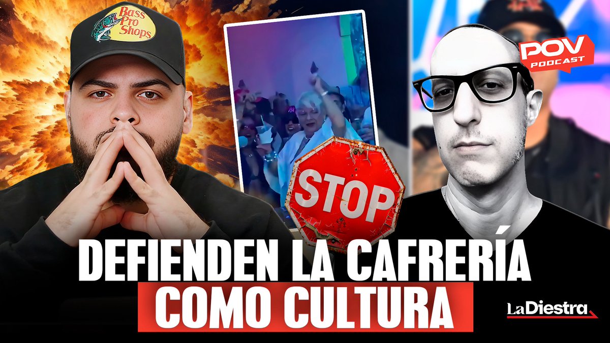 POVPODCASTPR's tweet image. Profesora dice no dejemos morir la cafrería, vulgaridad, cafrería y en España ODIAN reggaeton
youtu.be/loPRHZ-5Whw