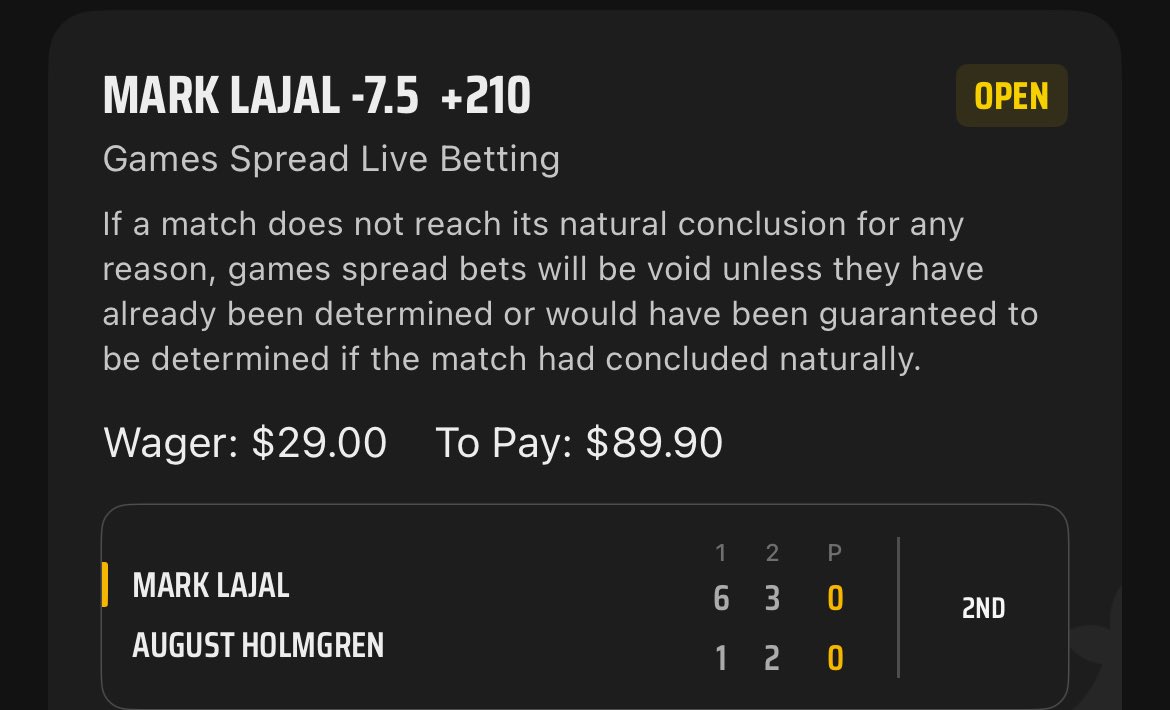 tmill61's tweet image. Live @OddsJam πΎ arb!
π DK and FD
π° invested $79 to win $89.90 or $90!
π΅ $10 profit regardless!
Try OddsJam! π 7 days free + code TMILL for 35% off your first month.π oddsjam.com/?ref=tmill61