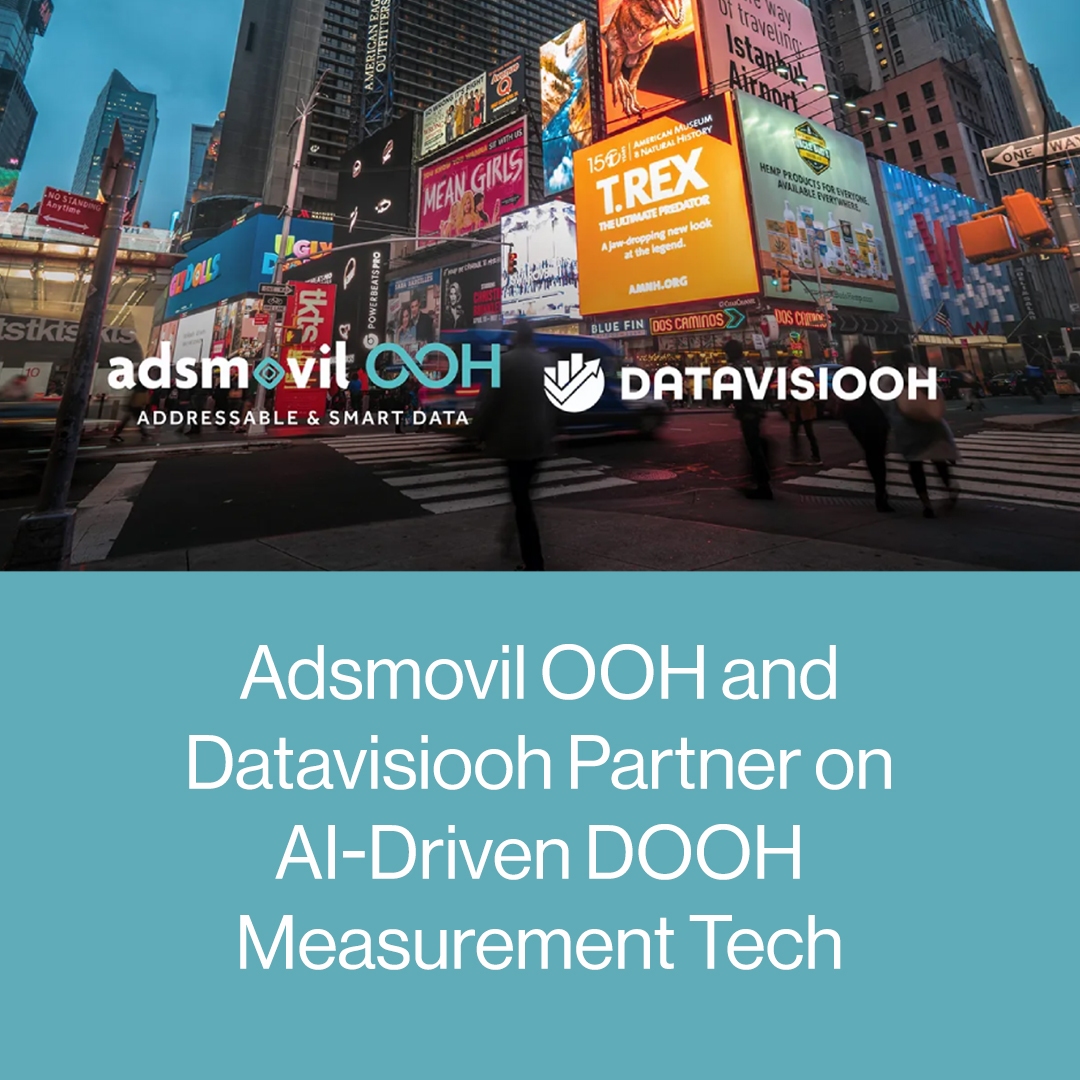 Adsmovil OOH &amp; Datavisiooh integrate AI/video analytics for accurate DOOH measurement in LatAm. Replaces estimates with real audience data across 50k+ screens. Enhances programmatic buying &amp; campaign transparency. #DOOH
signageinfo.com/dooh/46414/ads…