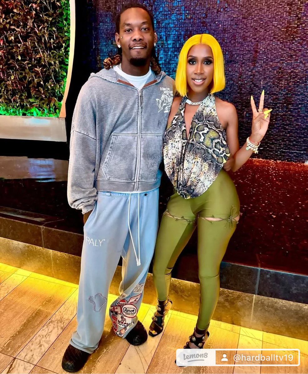 HardBallTV1's tweet image. #VanessaBling and #offset link up