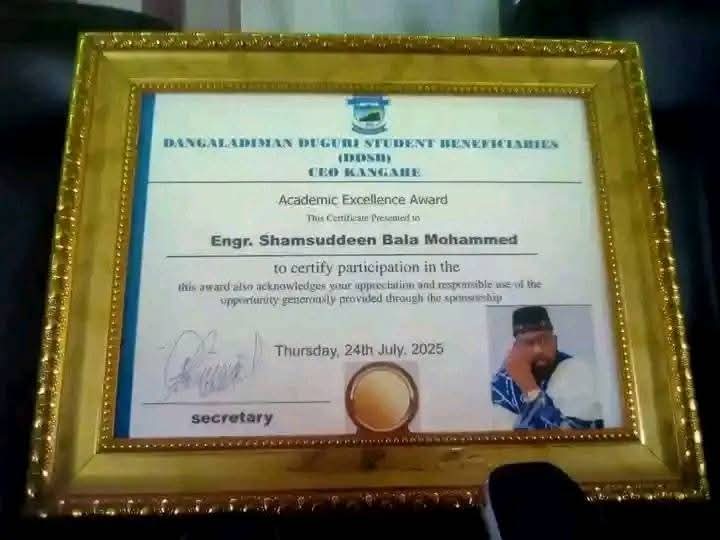 Congratulations 🎊 🥰

Engr <a href="/shamsudeen_bala/">Shamsu Bala</a>   Chigarin Alkaleri