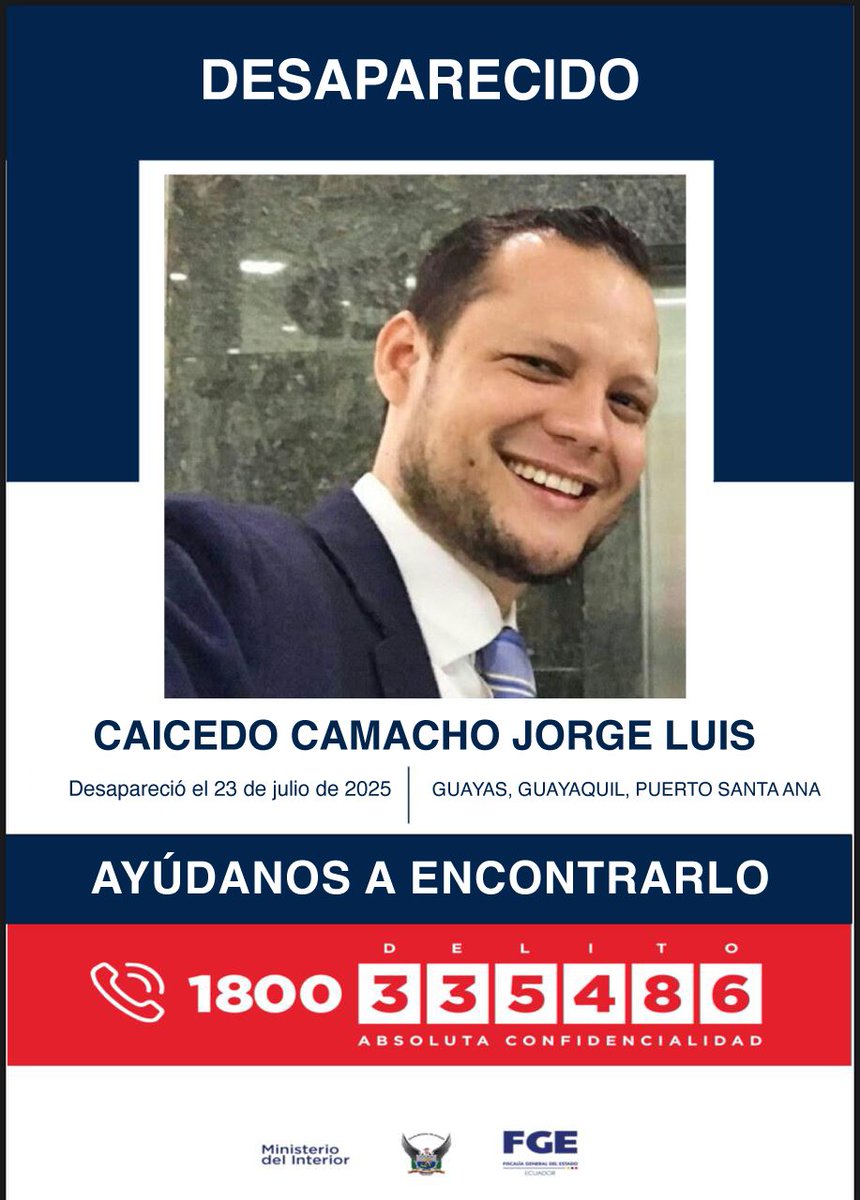 #DesaparecidosEcuador
Ayuden a compartir por favor, gracias